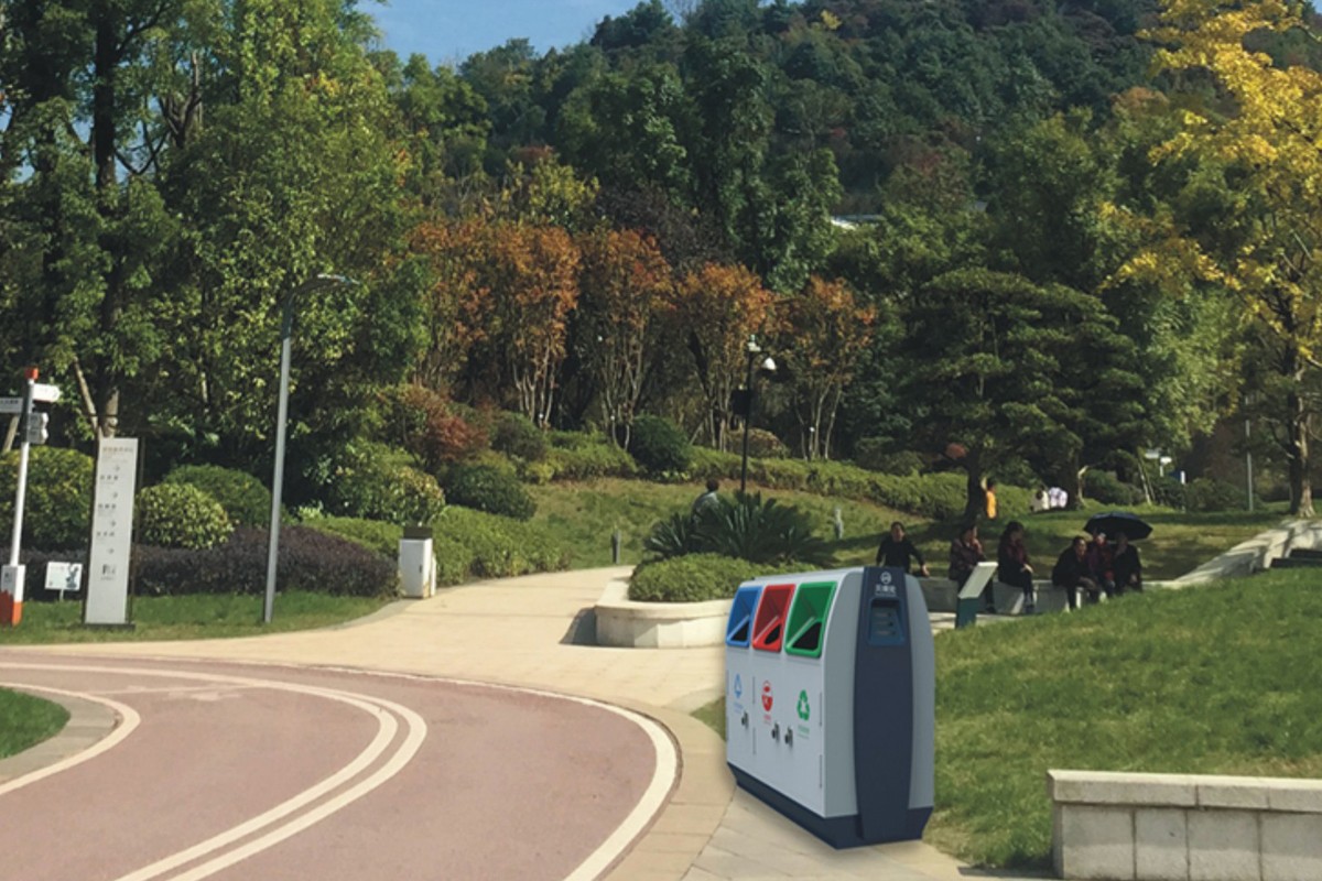 装饰型分类垃圾桶